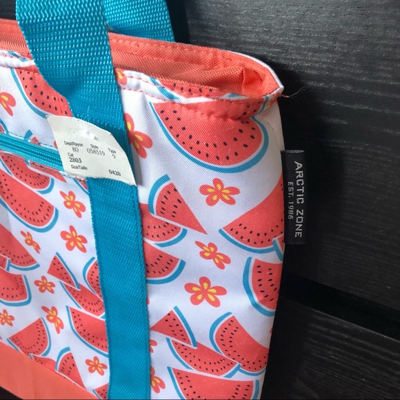 NEW Arctic Zone Watermelon Insulated Tote Bag ๐ Bundle Me - Picture 3 of 5